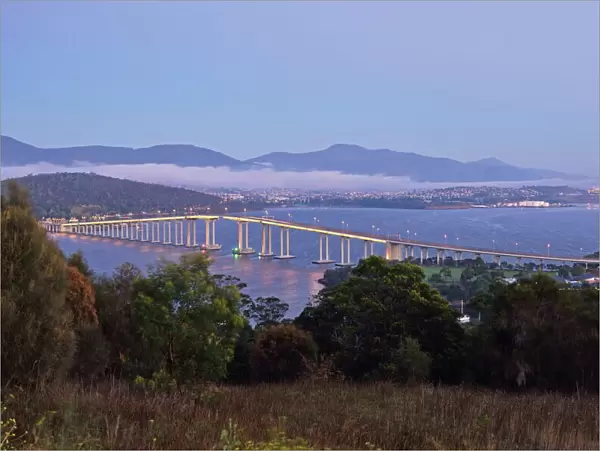 Tasman Bridge, River Derwent, Hobart, Tasmania, Australia, Pacific