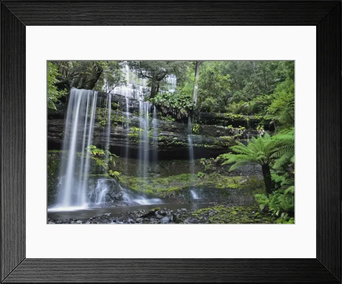 Framed Print : Russell Falls, Mount Field National Park, UNESCO World Heritage Site, Tasmania Framed Print : Russell Falls, Mount Field National Park, UNESCO World Heritage Site, Tasmania
