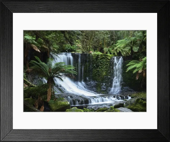 Framed Print : Horseshoe Falls, Mount Field National Park, UNESCO World Heritage Site Framed Print : Horseshoe Falls, Mount Field National Park, UNESCO World Heritage Site