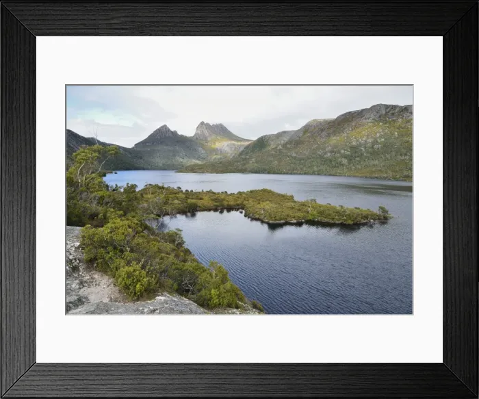 Framed Print : Cradle Mountain and Dove Lake, Cradle Mountain-Lake St. Clair National Park Framed Print : Cradle Mountain and Dove Lake, Cradle Mountain-Lake St. Clair National Park