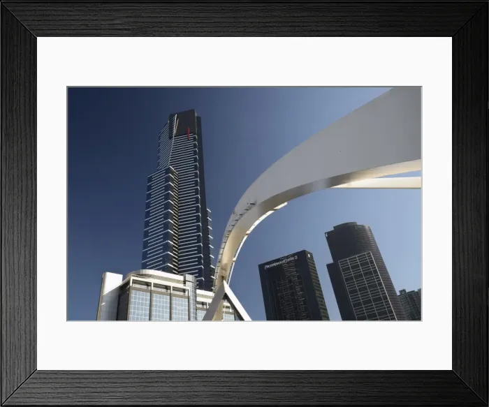 Framed Print : Eureka Tower, Melbourne Central Business District (Central Business District), Melbourne, Victoria Framed Print : Eureka Tower, Melbourne Central Business District (Central Business District), Melbourne, Victoria