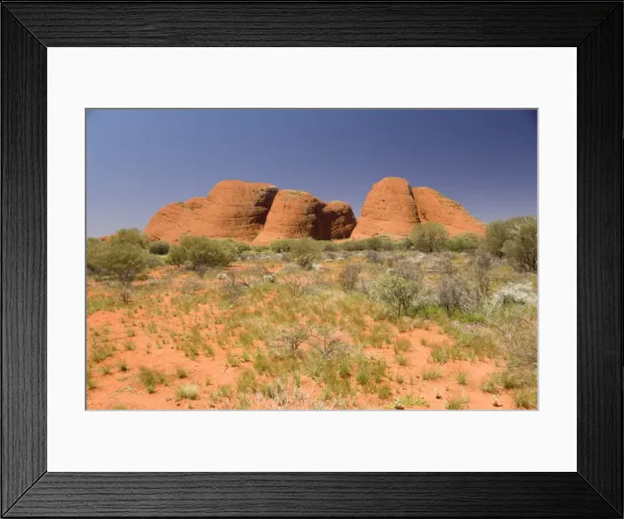 Framed Print : Kata Tjuta, The Olgas, monoliths of hard sandstone, near Uluru (Ayers Rock) Framed Print : Kata Tjuta, The Olgas, monoliths of hard sandstone, near Uluru (Ayers Rock)