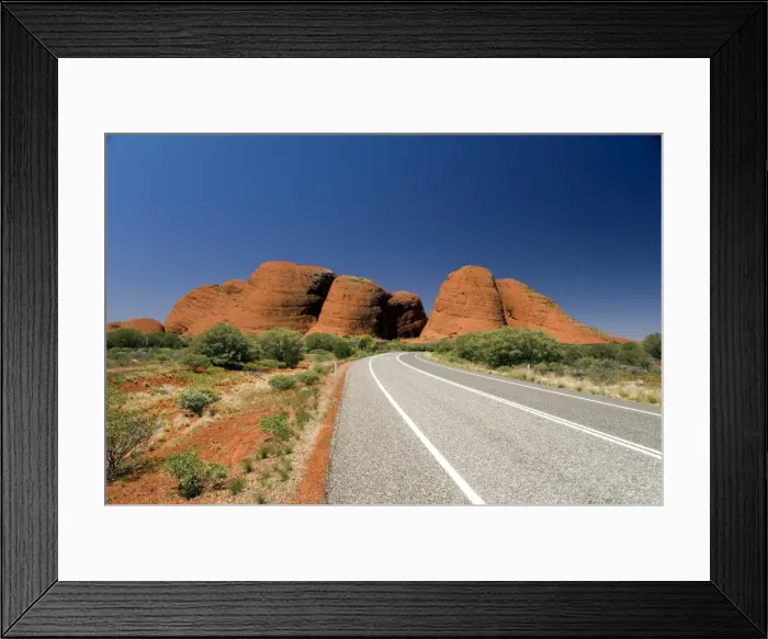 Framed Print : The Olgas, monoliths of hard sandstone, near Uluru (Ayers Rock), Uluru-Kata Tjuta National Park Framed Print : The Olgas, monoliths of hard sandstone, near Uluru (Ayers Rock), Uluru-Kata Tjuta National Park