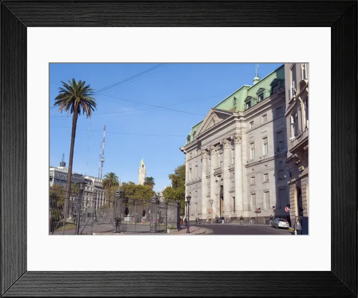Framed Print : Banco de la Nacion (National Bank), Buenos Aires, Argentina, South America Framed Print : Banco de la Nacion (National Bank), Buenos Aires, Argentina, South America
