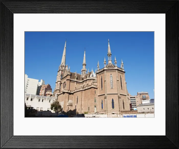 Framed Print : Iglesia de la Compan Framed Print : Iglesia de la Compan