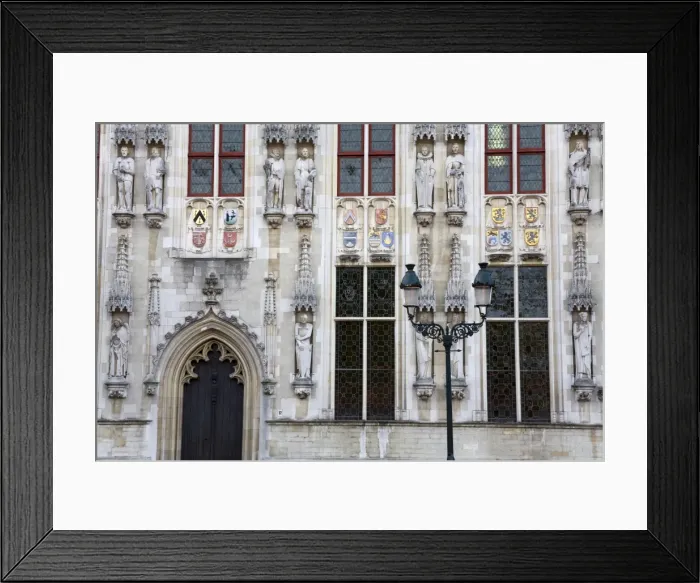 Framed Print : Bruges Museum-Stadhuis in the Burg, Bruges, West Flanders, Belgium, Europe Framed Print : Bruges Museum-Stadhuis in the Burg, Bruges, West Flanders, Belgium, Europe