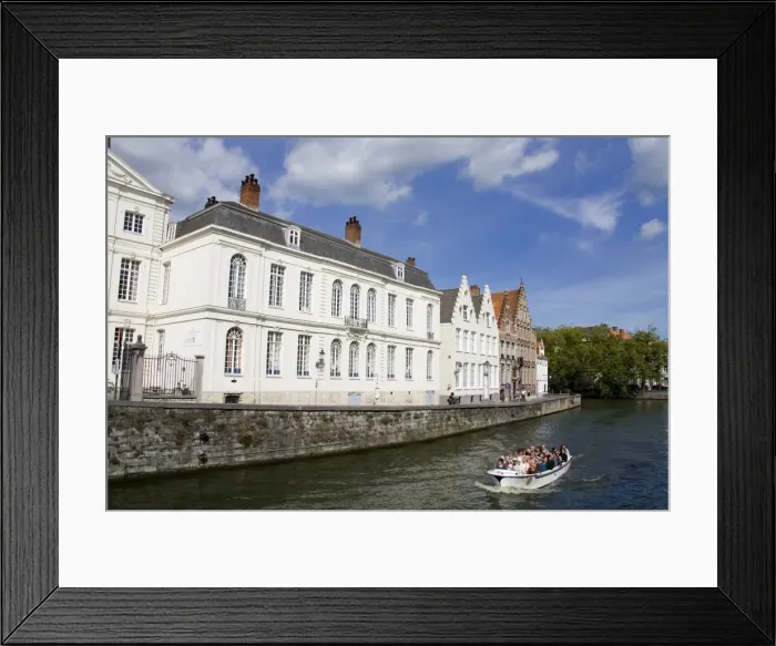 Framed Print : Basisschool Brugge Centrum on Spiegelrei, Bruges, West Flanders, Belgium, Europe Framed Print : Basisschool Brugge Centrum on Spiegelrei, Bruges, West Flanders, Belgium, Europe