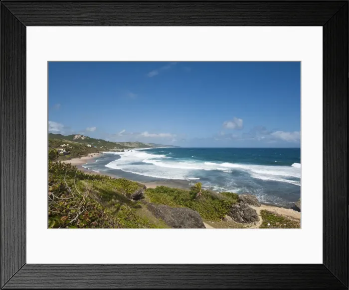 Framed Print : Bathsheba Beach, Barbados, Windward Islands, West Indies, Caribbean, Central America Framed Print : Bathsheba Beach, Barbados, Windward Islands, West Indies, Caribbean, Central America