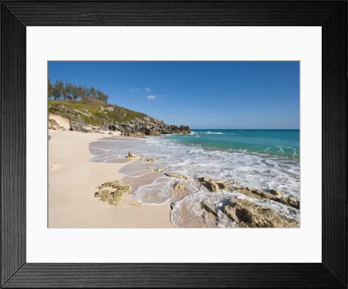 Framed Print : Church Bay park, Bermuda, Central America Framed Print : Church Bay park, Bermuda, Central America