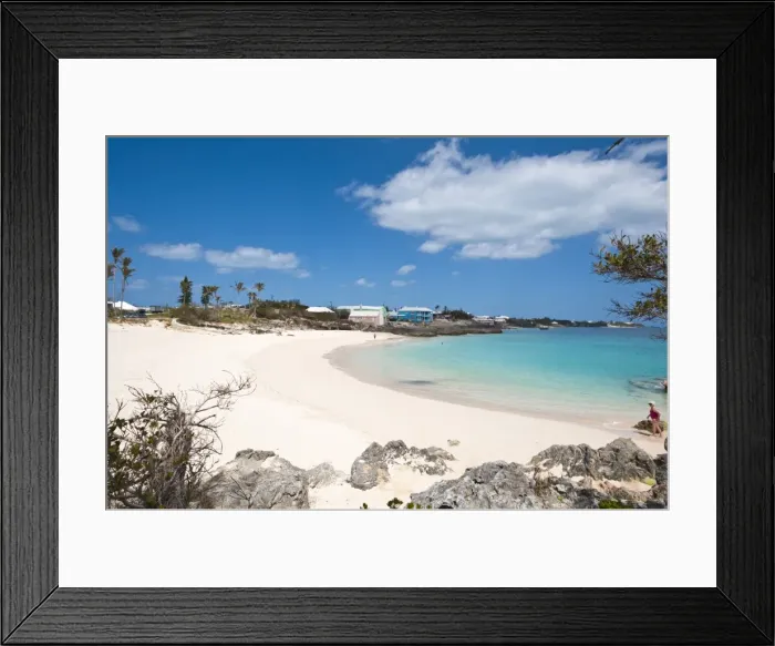 Framed Print : John Smiths Bay, Bermuda, Central America Framed Print : John Smiths Bay, Bermuda, Central America