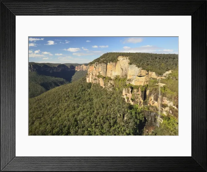Framed Print : View of Grose Valley and Govetts Leap, Blue Mountains, Blue Mountains National Park Framed Print : View of Grose Valley and Govetts Leap, Blue Mountains, Blue Mountains National Park