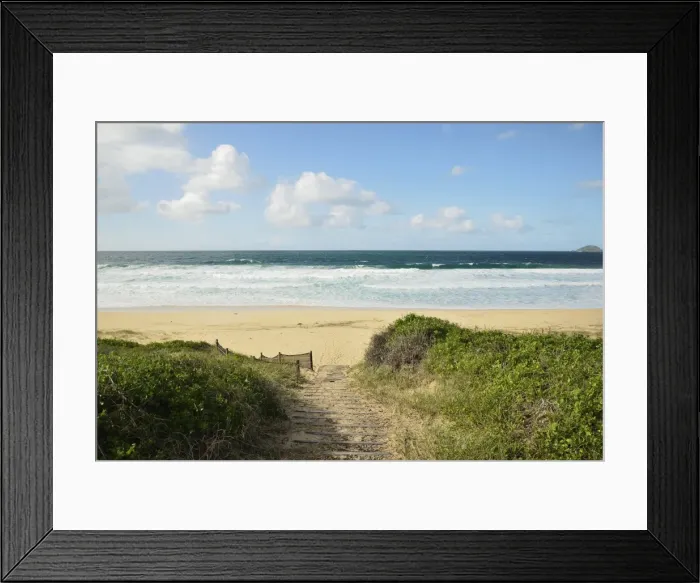 Framed Print : Beach at Hawks Nest, New South Wales, Australia, Pacific Framed Print : Beach at Hawks Nest, New South Wales, Australia, Pacific