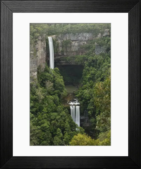 Framed Print : Belmore Falls, Budderoo National Park, New South Wales, Australia, Pacific Framed Print : Belmore Falls, Budderoo National Park, New South Wales, Australia, Pacific