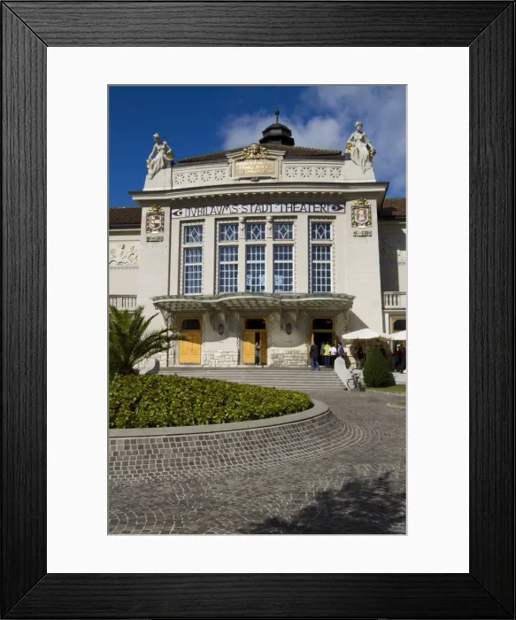Framed Print : Municipal theatre and opera house, Klagenfurt am Worthersee, Carinthia, Austria, Europe Framed Print : Municipal theatre and opera house, Klagenfurt am Worthersee, Carinthia, Austria, Europe