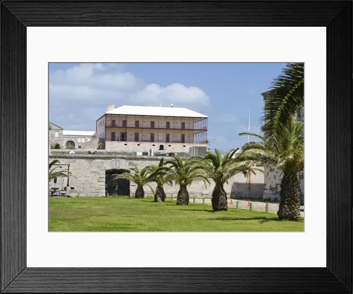 Framed Print : The Commissioners House from the Victualling Yard at the Royal Naval Dockyard Framed Print : The Commissioners House from the Victualling Yard at the Royal Naval Dockyard
