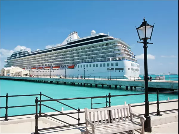 Cruise terminal in the Royal Naval Dockyard, Bermuda, Central America