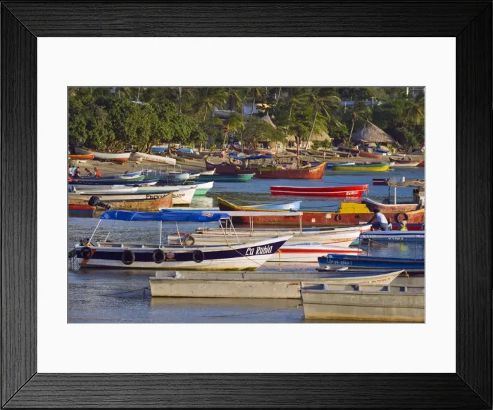 Framed Print : Taganga, Caribbean Coast, Colombia, South America Framed Print : Taganga, Caribbean Coast, Colombia, South America