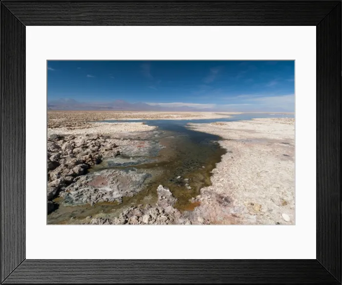 Framed Print : Laguna Chaxa, Salar de Atacama, Atacama Desert, Chile, South America Framed Print : Laguna Chaxa, Salar de Atacama, Atacama Desert, Chile, South America