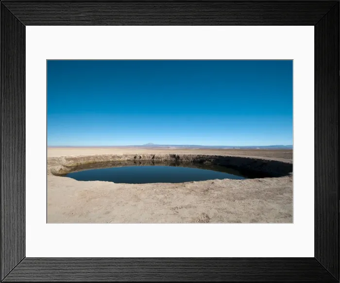 Framed Print : Ojos del Salar, Salar de Atacama, Atacama Desert, Chile, South America Framed Print : Ojos del Salar, Salar de Atacama, Atacama Desert, Chile, South America