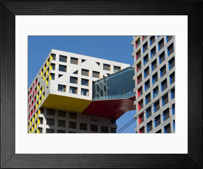 Framed Print : Moma Linked Hybrid complex by architect Steven Holl, built in 2009, Dongzhimen District Framed Print : Moma Linked Hybrid complex by architect Steven Holl, built in 2009, Dongzhimen District