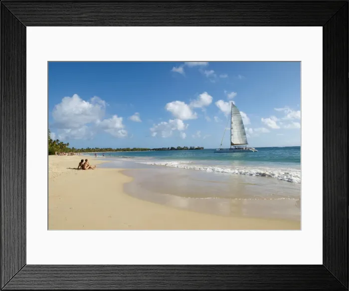 Framed Print : Sainte Anne beach, Martinique, French Overseas Department, Windward Islands Framed Print : Sainte Anne beach, Martinique, French Overseas Department, Windward Islands