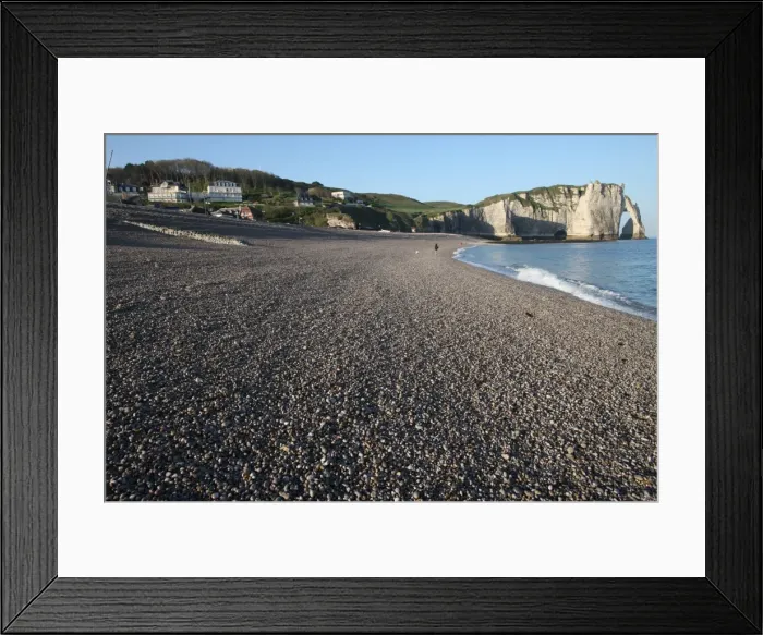 Framed Print : Beach and cliffs at Etretat, Cote d Albatre, Seine-Maritime, Normandy, France, Europe Framed Print : Beach and cliffs at Etretat, Cote d Albatre, Seine-Maritime, Normandy, France, Europe