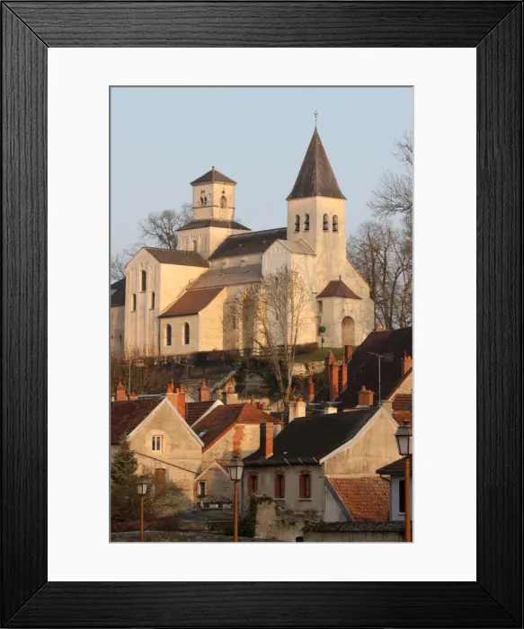 Framed Print : Saint-Vorles church in Chatillon-sur-Seine, Burgundy, France, Europe Framed Print : Saint-Vorles church in Chatillon-sur-Seine, Burgundy, France, Europe