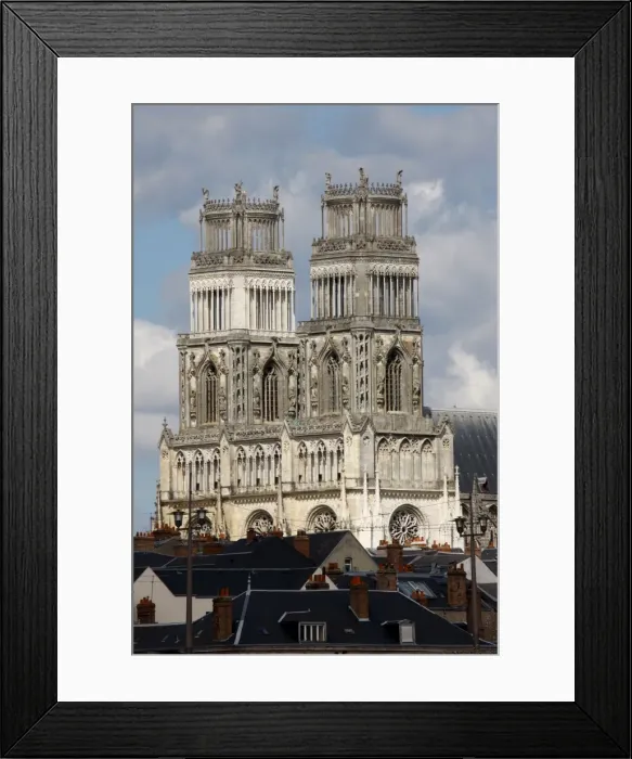 Framed Print : Sainte-Croix (Holy Cross) cathedral, Orleans, Loiret, France, Europe Framed Print : Sainte-Croix (Holy Cross) cathedral, Orleans, Loiret, France, Europe