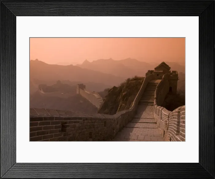 Framed Print : The Great Wall of China at Jinshanling, UNESCO World Heritage Site, China, Asia Framed Print : The Great Wall of China at Jinshanling, UNESCO World Heritage Site, China, Asia
