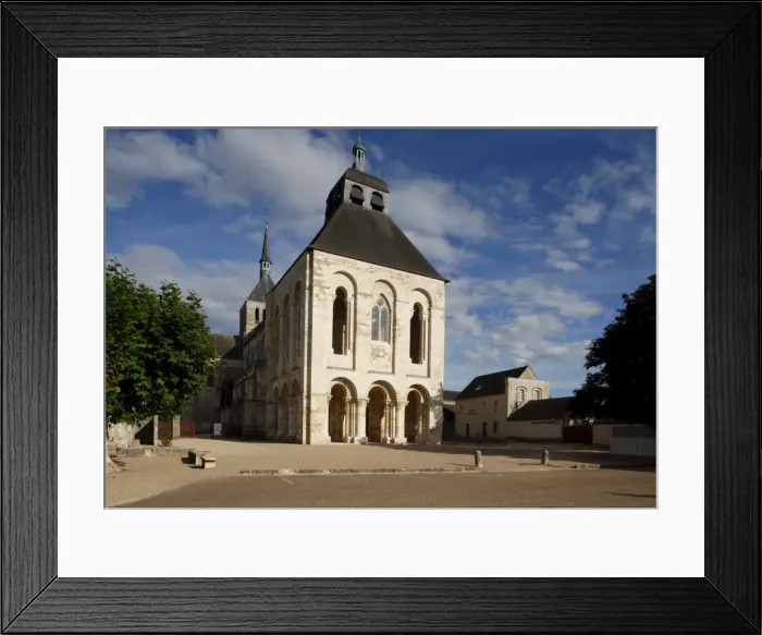 Framed Print : Fleury Benedictine Abbey, Saint-Benoit-sur-Loire, Loiret, France, Europe Framed Print : Fleury Benedictine Abbey, Saint-Benoit-sur-Loire, Loiret, France, Europe
