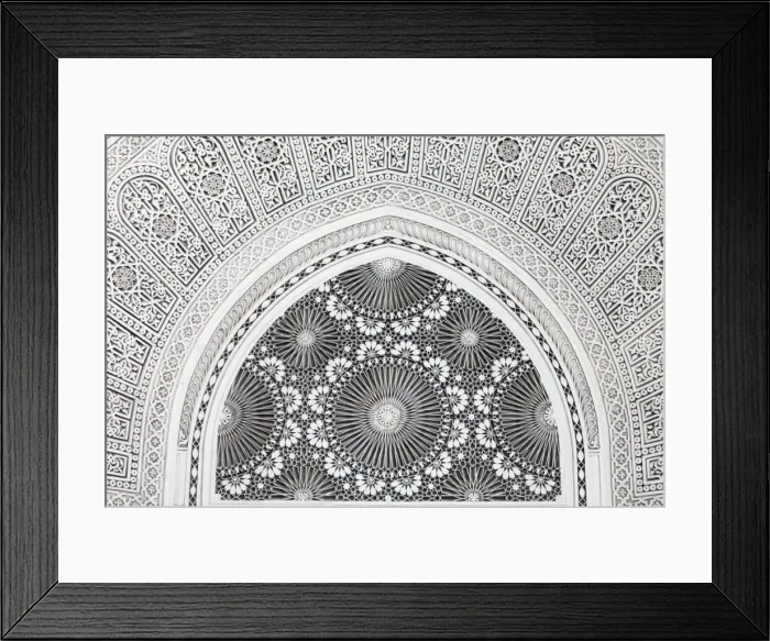 Framed Print : Great Mosque, Paris, France, Europe Framed Print : Great Mosque, Paris, France, Europe
