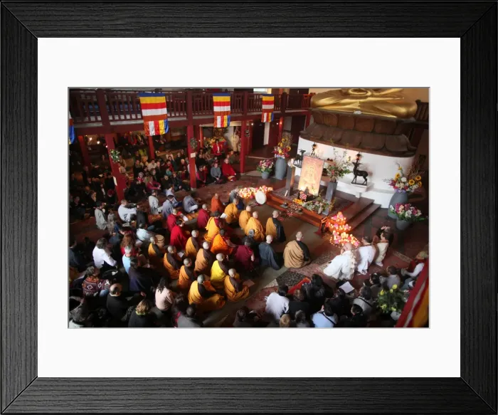 Framed Print : Prayer for Japan in the Paris Great Pagoda, Paris, France, Europe Framed Print : Prayer for Japan in the Paris Great Pagoda, Paris, France, Europe