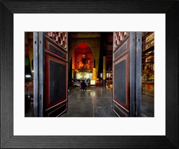 Framed Print : Qingyang Gong monastery temple complex, Chengdu, Sichuan, China, Asia Framed Print : Qingyang Gong monastery temple complex, Chengdu, Sichuan, China, Asia