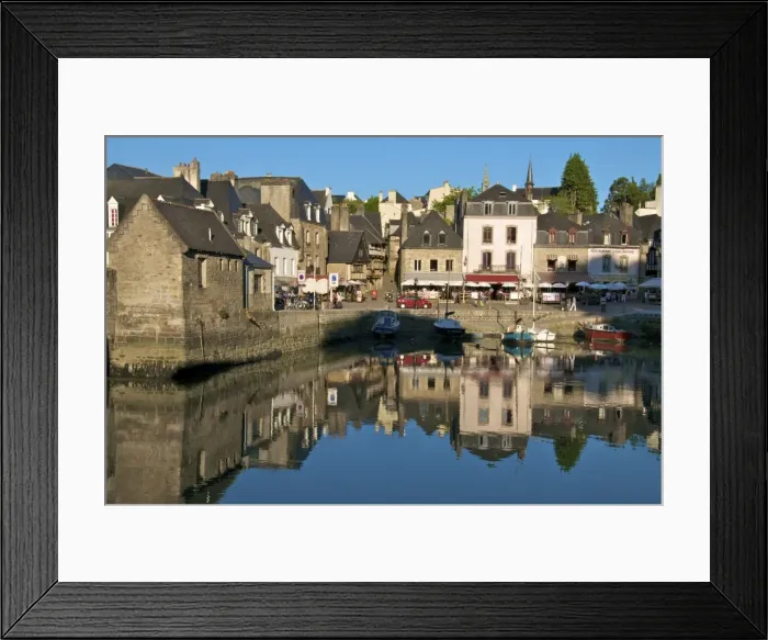 Framed Print : River Loch and harbour, St. Goustan quarter, Auray, Brittany, France, Europe Framed Print : River Loch and harbour, St. Goustan quarter, Auray, Brittany, France, Europe
