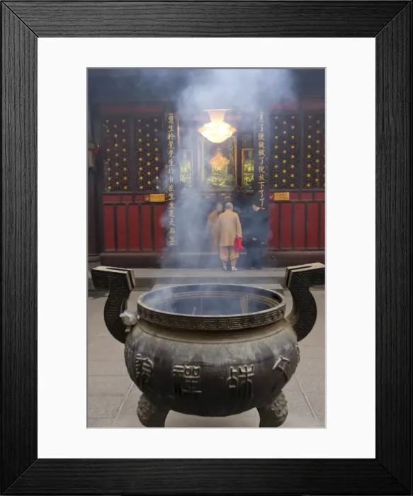 Framed Print : Wenshu temple monastery, Chengdu, Sichuan, China, Asia Framed Print : Wenshu temple monastery, Chengdu, Sichuan, China, Asia