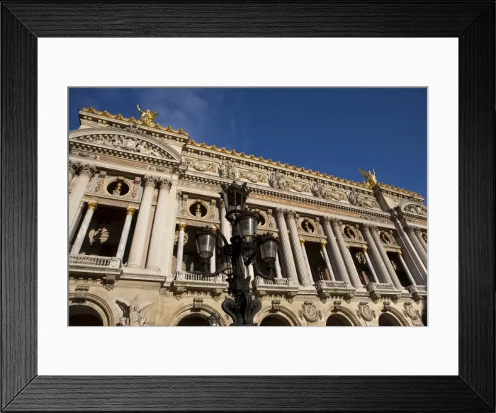 Framed Print : Opera Garnier building, Paris, France, Europe Framed Print : Opera Garnier building, Paris, France, Europe