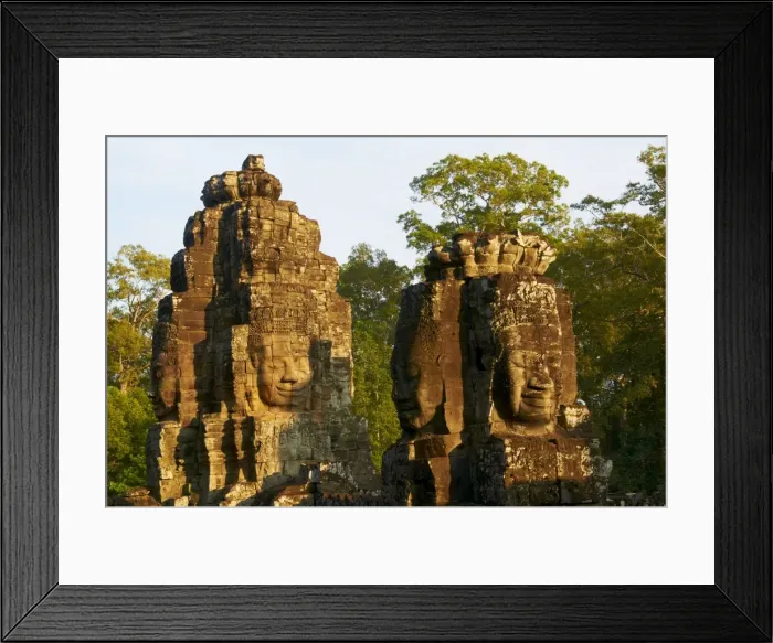Framed Print : Bayon temple, dating from the 13th century, Angkor, UNESCO World Heritage Site Framed Print : Bayon temple, dating from the 13th century, Angkor, UNESCO World Heritage Site
