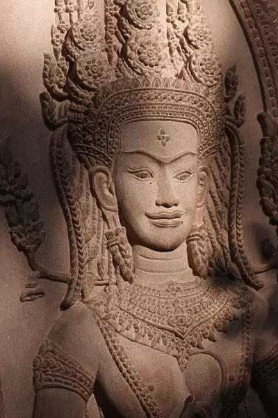 Apsara, Siem Reap, Cambodia, Indochina, Southeast Asia, Asia
