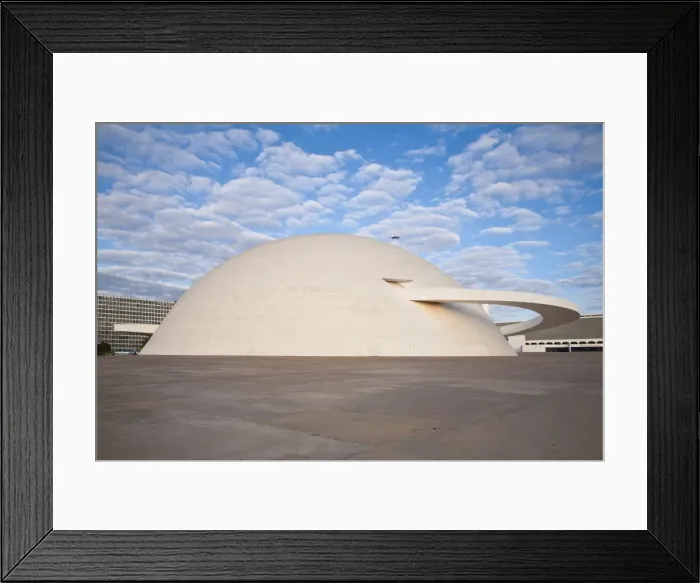 Framed Print : Cultural Complex of the Republic, National Museum, Brasilia, Distrito Federal-Brasilia Framed Print : Cultural Complex of the Republic, National Museum, Brasilia, Distrito Federal-Brasilia