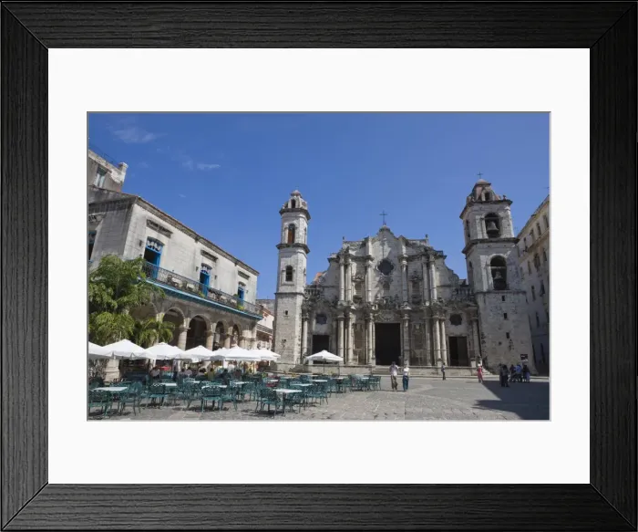 Framed Print : Plaza de la Catedral with Cathedral, Old Havana, Cuba, West Indies, Central America Framed Print : Plaza de la Catedral with Cathedral, Old Havana, Cuba, West Indies, Central America