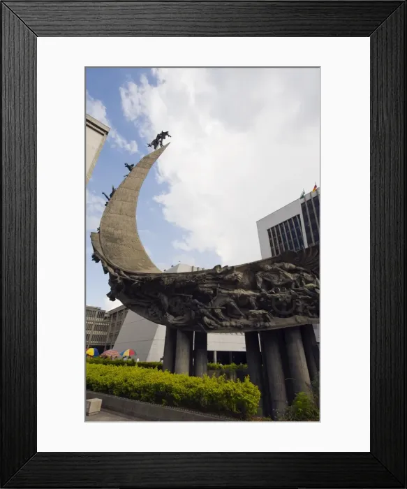 Framed Print : Monument, Medellin, Colombia, South America Framed Print : Monument, Medellin, Colombia, South America