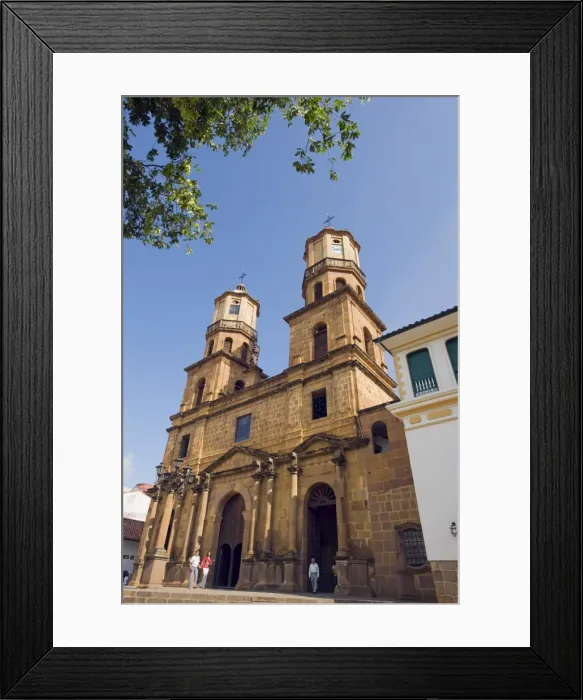 Framed Print : The 18th century cathedral, San Gil, Colombia, South America Framed Print : The 18th century cathedral, San Gil, Colombia, South America