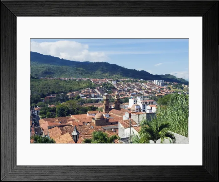 Framed Print : View over San Gil, Colombia, South America Framed Print : View over San Gil, Colombia, South America