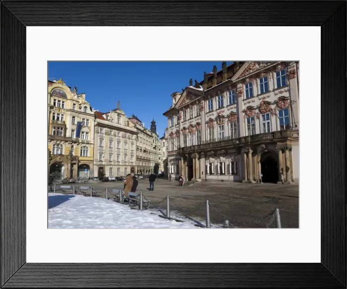 Framed Print : Old Town Square, Prague, Bohemia, Czech Republic, Europe Framed Print : Old Town Square, Prague, Bohemia, Czech Republic, Europe