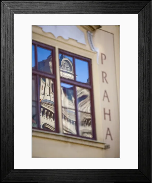 Framed Print : Reflection, Old Town Square, Prague, Bohemia, Czech Republic, Eirp[e Framed Print : Reflection, Old Town Square, Prague, Bohemia, Czech Republic, Eirp[e