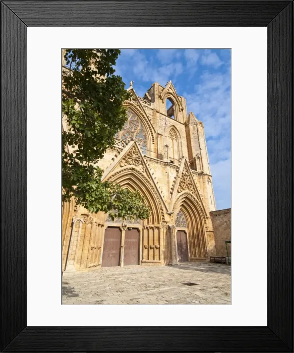 Framed Print : Lala Mustafa Pasa Mosque, Famagusta, Turkish part of Cyprus, Cyprus, Europe Framed Print : Lala Mustafa Pasa Mosque, Famagusta, Turkish part of Cyprus, Cyprus, Europe