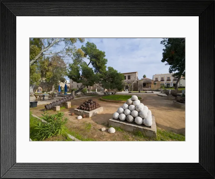 Framed Print : Old cannonballs in the center of Famagusta, Turkish part of Cyprus, Cyprus, Europe Framed Print : Old cannonballs in the center of Famagusta, Turkish part of Cyprus, Cyprus, Europe