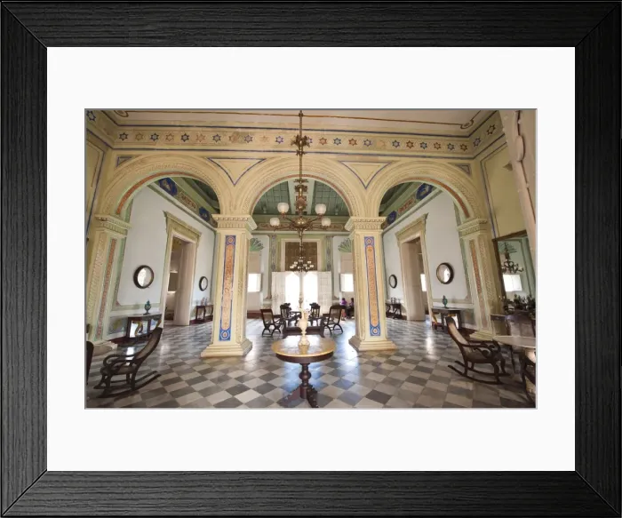 Framed Print : Interior of the Palacio Cantero Framed Print : Interior of the Palacio Cantero