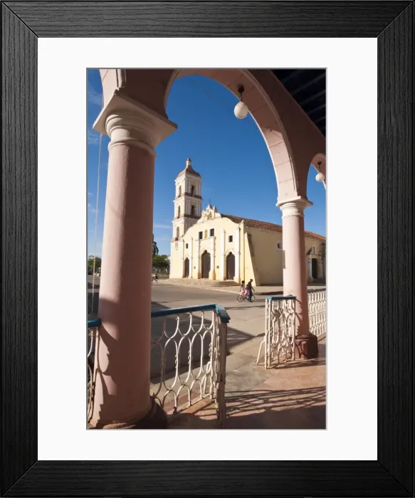 Framed Print : Iglesia Mayor of San Juan Bautista church, Remedios, Cuba, West Indies Framed Print : Iglesia Mayor of San Juan Bautista church, Remedios, Cuba, West Indies