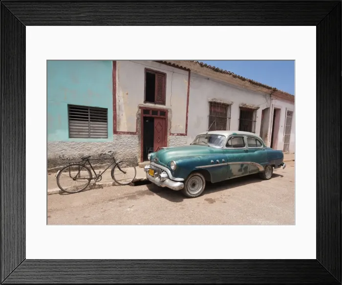Framed Print : Old 1950s car, Remedios, Cuba, West Indies, Central America Framed Print : Old 1950s car, Remedios, Cuba, West Indies, Central America
